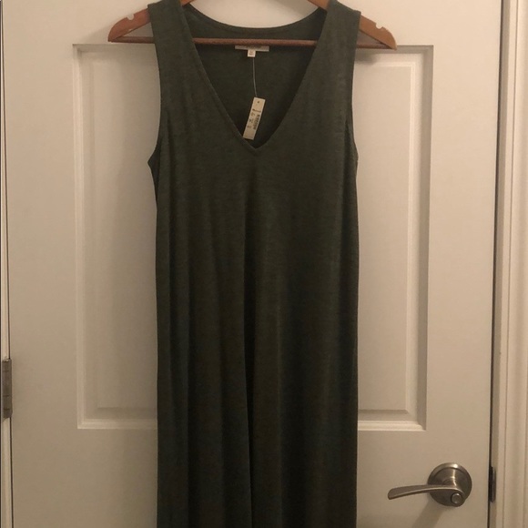 NWT Madewell V-neck Tank Dress - Picture 3 of 7